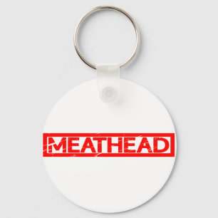 Meathead Briefmarke Schlüsselanhänger