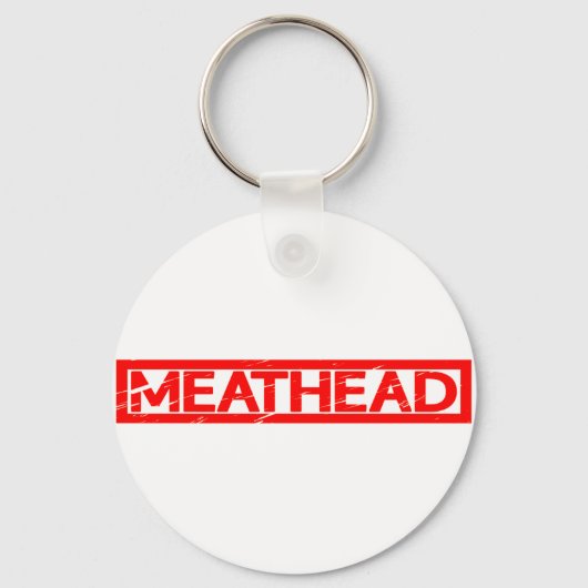 Meathead Briefmarke Schlüsselanhänger (Vorderseite)