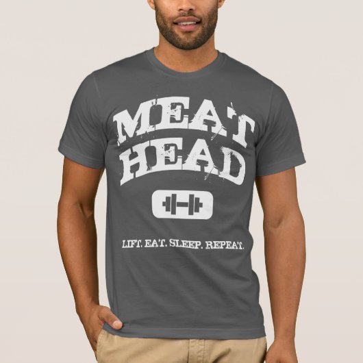 Meathead - Shirt für die Toiletten (Vorderseite)