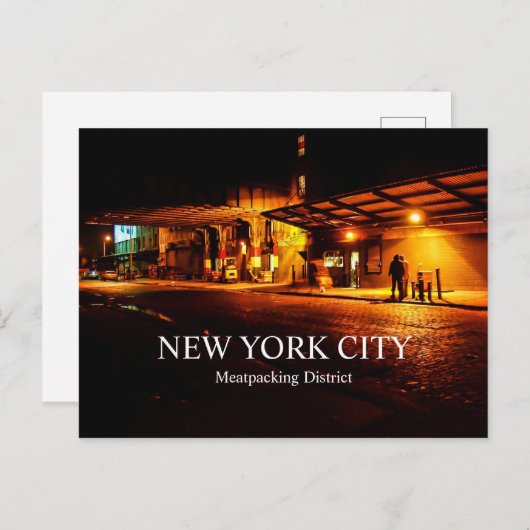 MeatpackDistrict Postkarte (Vorne/Hinten)