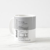 MeatWater HOTDOG-TASSE Kaffeetasse (Vorderseite Links)
