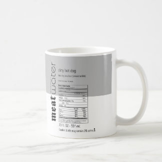 MeatWater HOTDOG-TASSE Kaffeetasse