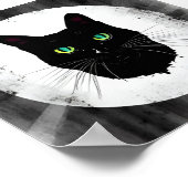 Meau! Katze! Poster (Ecke)