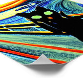 Meau! Katze! Poster (Ecke)