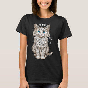 Meau! Katze T-Shirt