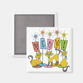 Meau! Magnet (Vorderseite/Rückseite)