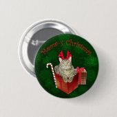 Meau Weihnachten Button (Vorne & Hinten)