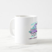 MEAW MEAW Ich habe einen Zauber auf dich geworfen Kaffeetasse (Vorderseite Links)
