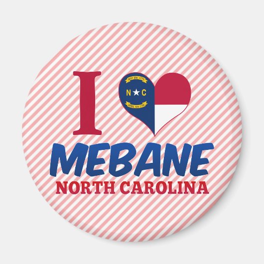 Mebane, North Carolina Magnet (Vorne)