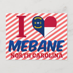 Mebane, North Carolina Postkarte