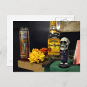 MECAs Tag des Toten Festivals 2008 Postkarte (Vorne/Hinten)