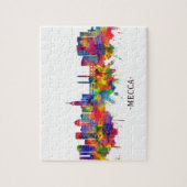 Mecca KSA Skyline Puzzle (Vertikal)
