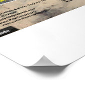 Mecca Pleiades Muster 2 Poster (Ecke)