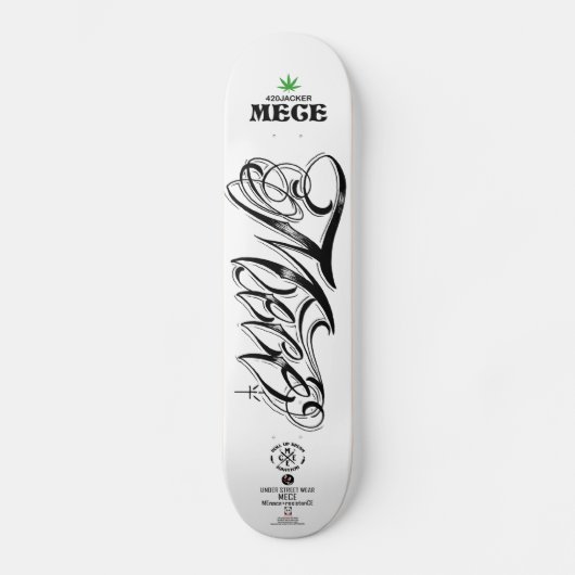 mece deck skateboard (Vorderseite)