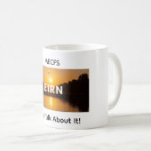 MECFS Let's Talk About It! Kaffeetasse (VorderseiteRechts)
