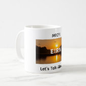 MECFS Let's Talk About It! Kaffeetasse (Vorderseite Links)