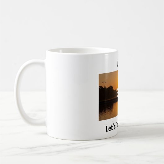 MECFS Let's Talk About It! Kaffeetasse (Links)