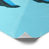 Mech Angel Surreal Art Poster (Ecke)