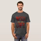 Mech Life, Schlacht-Tech-Shirt T-Shirt (Vorne ganz)