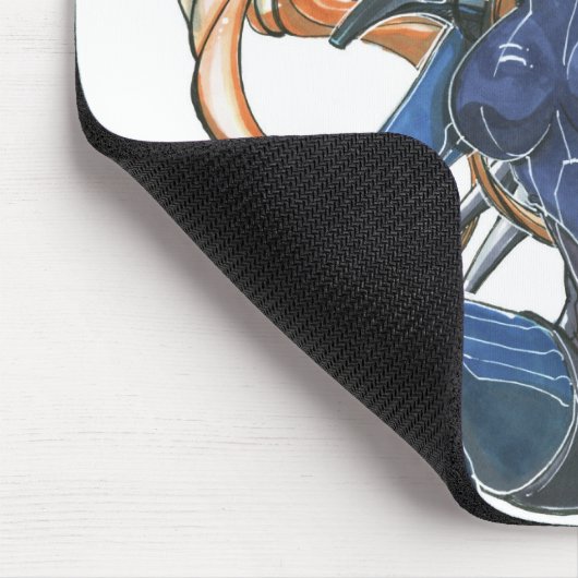 Mech Prinzessin Mousepad (Ecke)