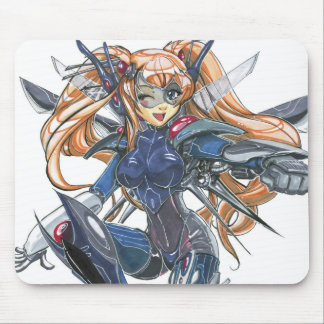 Mech Prinzessin Mousepad