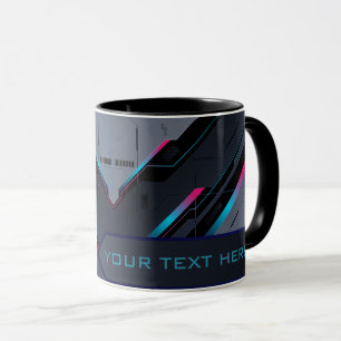 Mecha-Brennstoffzelle Personalisierter Gamer-Kaf Tasse