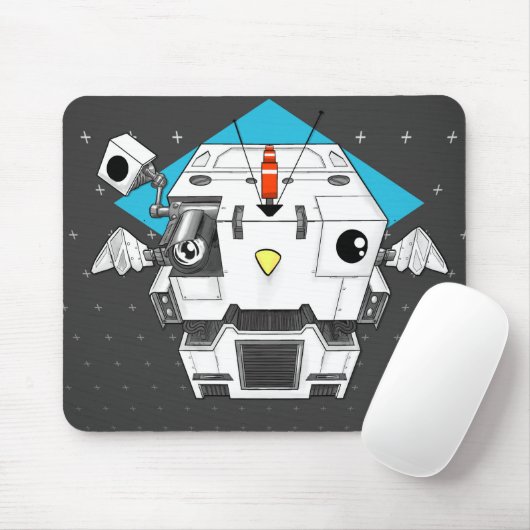 Mecha Cockblock Mousepad (Mit Mouse)