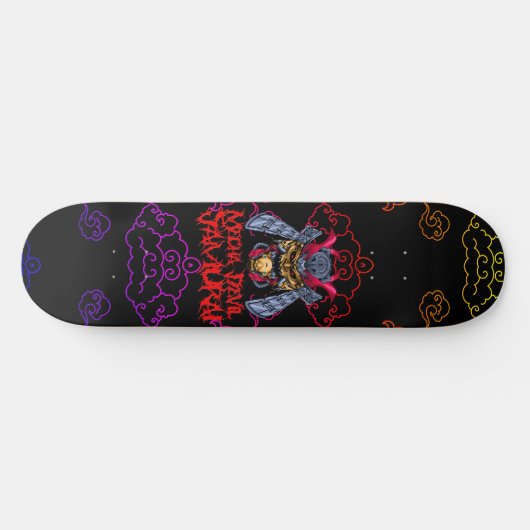 Mecha Devil Samurai Skateboard (Horizontal)