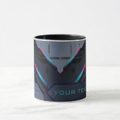 Mecha Fuel Cell | Personalized Gamer Coffee Mug Tasse (Zentrum)