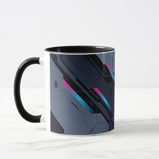 Mecha Fuel Cell | Personalized Gamer Coffee Mug Tasse (Links)