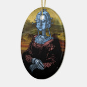 Mecha Lisa Keramikornament (Links)