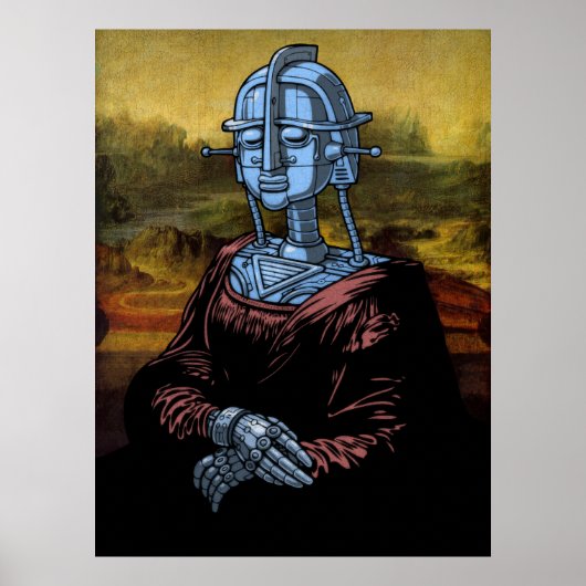 Mecha Lisa Poster (Vorne)