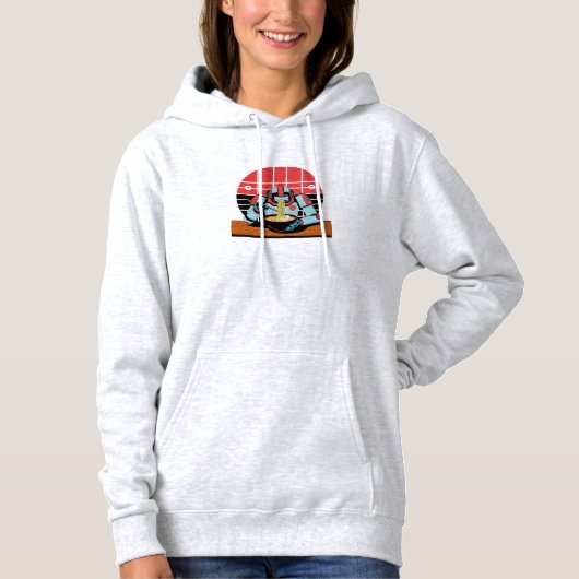 Mecha Ramen Hoodie (Vorderseite)
