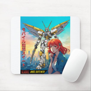 MECHA WARRIOR - KAORI'S ANGEL SUITE MK78 MOUSEPAD