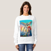 MECHA WARRIOR - KAORI'S ANGEL SUITE MK78 SWEATSHIRT (Vorne ganz)