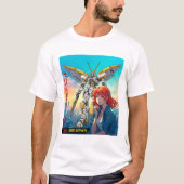 MECHA WARRIOR - KAORI'S ANGEL SUITE MK78 T-Shirt (Vorderseite)
