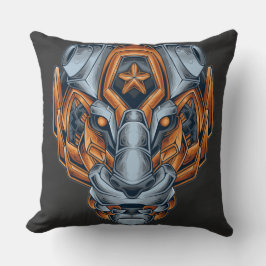 Mecha Warriors Kissen