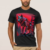 Mecha Wolf T-Shirt (Vorderseite)