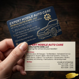 Mechani Service Auto Repair & Car AC Specialist 10 Visitenkarte