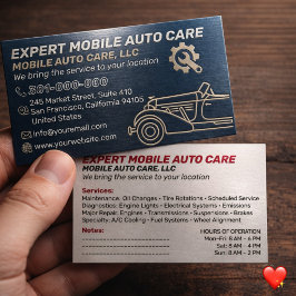 Mechani Service Auto Repair & Car AC Specialist 15 Visitenkarte