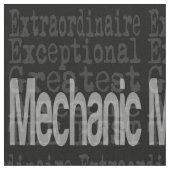 Mechanic Außerordentliche Stoff (Nahaufnahme)