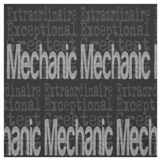 Mechanic Außerordentliche Stoff (Muster)
