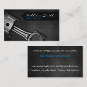Mechanic business card visitenkarte (Vorne/Hinten)