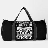 Mechanic Caution Flying Tools Duffle Bag (Vorderseite)