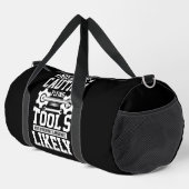 Mechanic Caution Flying Tools Duffle Bag (Rechte Ecke)