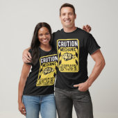 Mechanic Caution Handyman Repairman T-Shirt (Unisex)