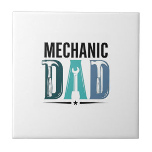 Mechanic Dad Vintage Tool Typography Design_1 Fliese