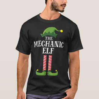 Mechanic Elf Matching Family Group Weihnachtsfest  T-Shirt