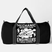 Mechanic Engineers Need Heroes Duffle Bag (Vorderseite)