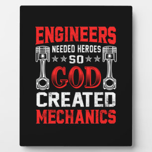 Mechanic Engineers Needed Heroes Fotoplatte